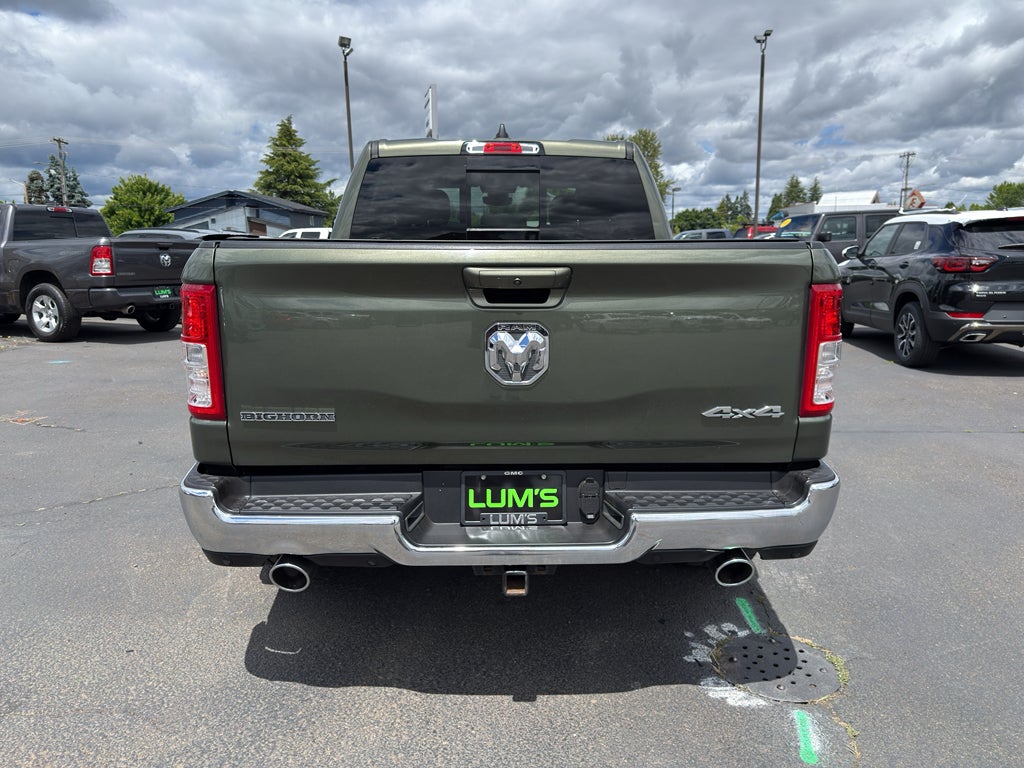 2021 RAM 1500 Big Horn Crew Cab 4x4 5'7" Box