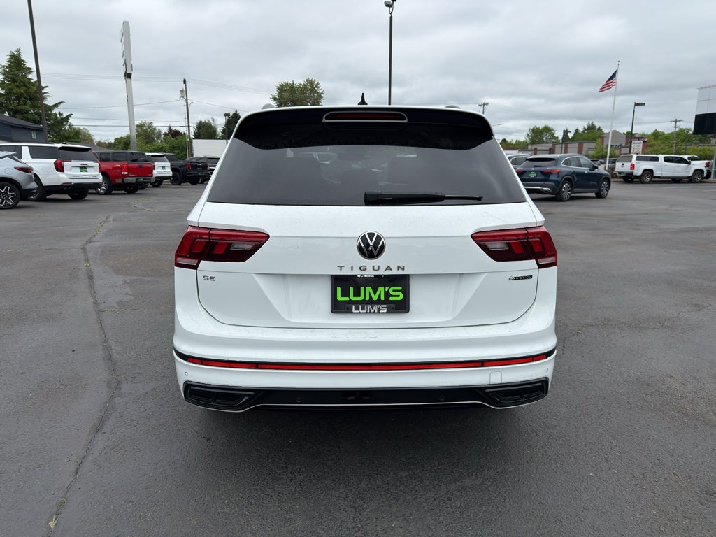 2022 Volkswagen Tiguan 2.0T SE R-Line Black