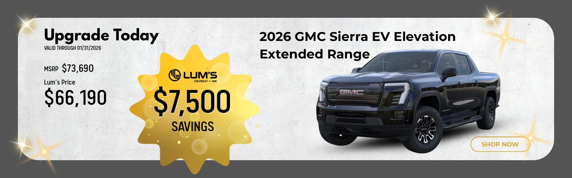 2026 GMC Sierra EV Elevation Extended Range