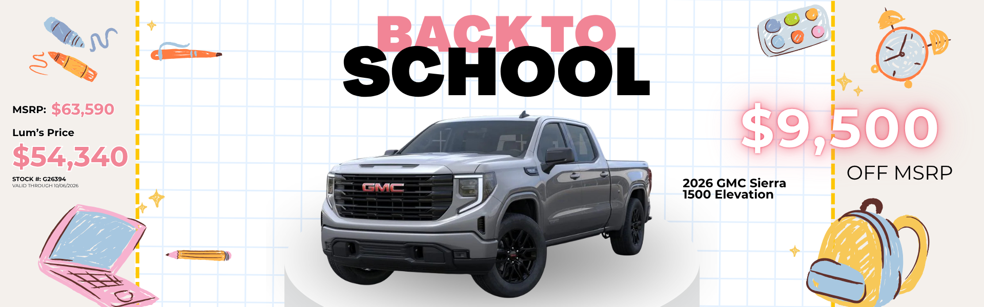 2026 GMC Sierra 1500 Elevation