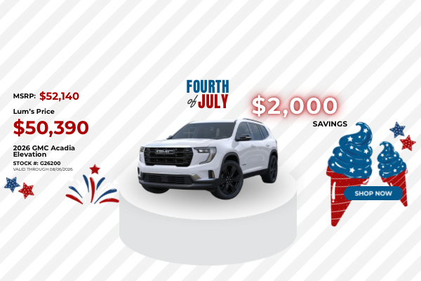 2026 GMC Acadia Elevation
