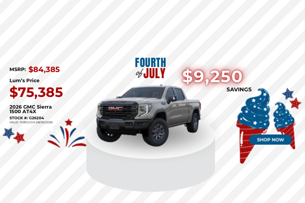 2026 GMC Sierra 1500 AT4X