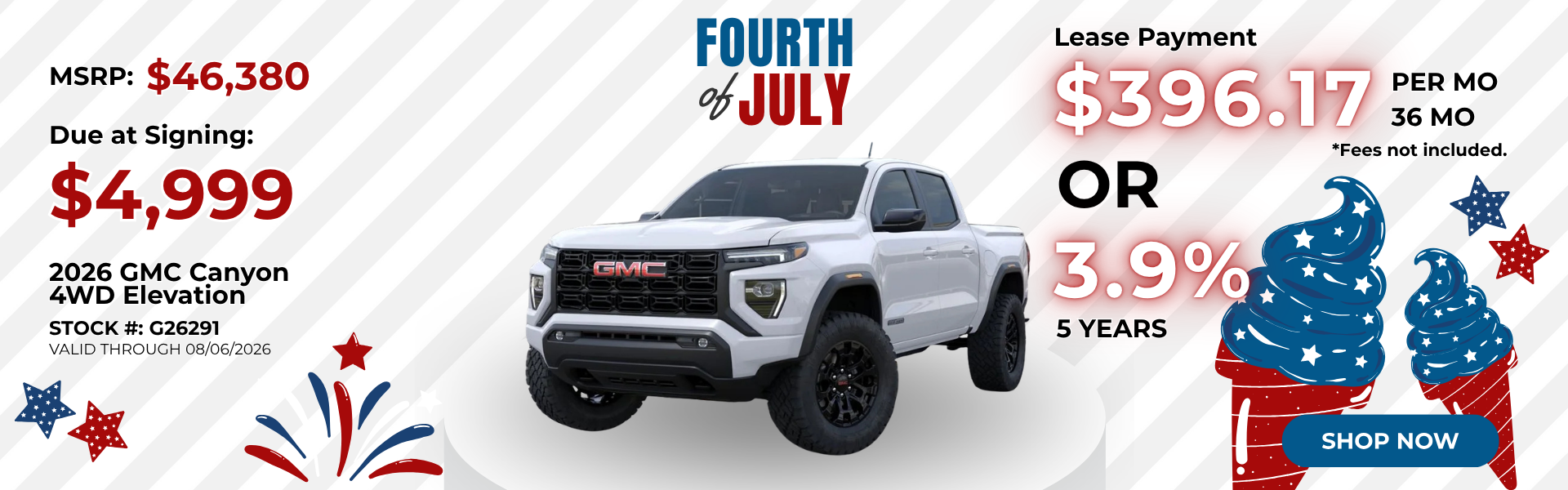 2026 GMC Canyon Elevation
