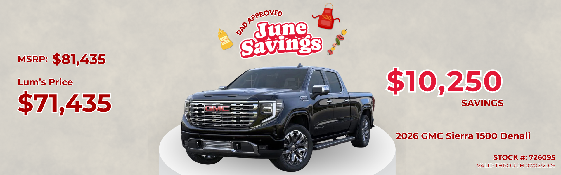 2026 GMC Sierra 1500 Denali