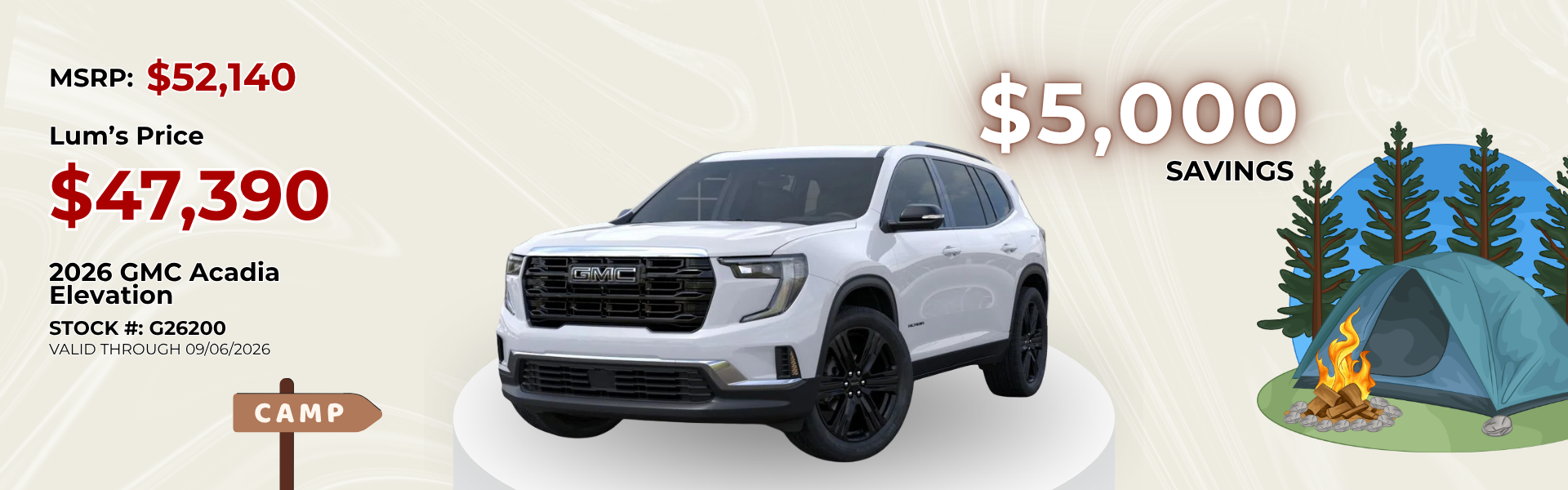 GMC Acadia Elevation