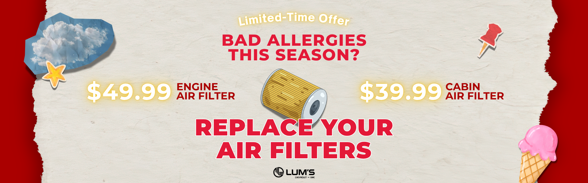 Replace Your Vehicle’s Filters