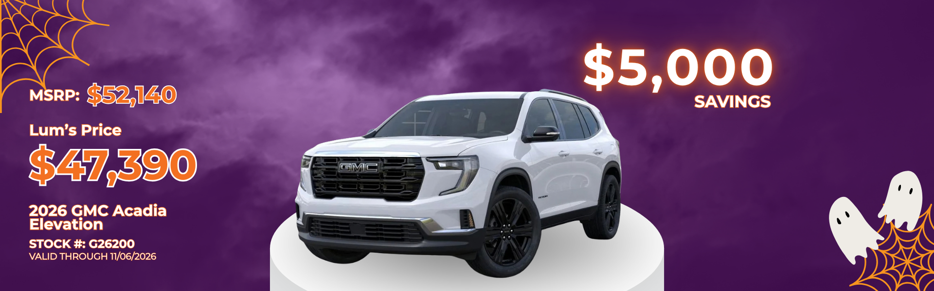 2026 GMC Acadia Elevation