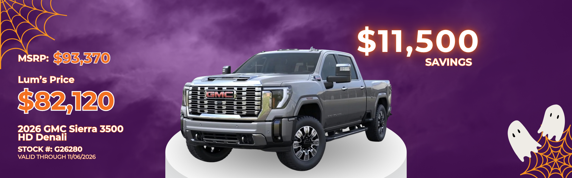 2026 GMC Sierra 3500 HD Denali