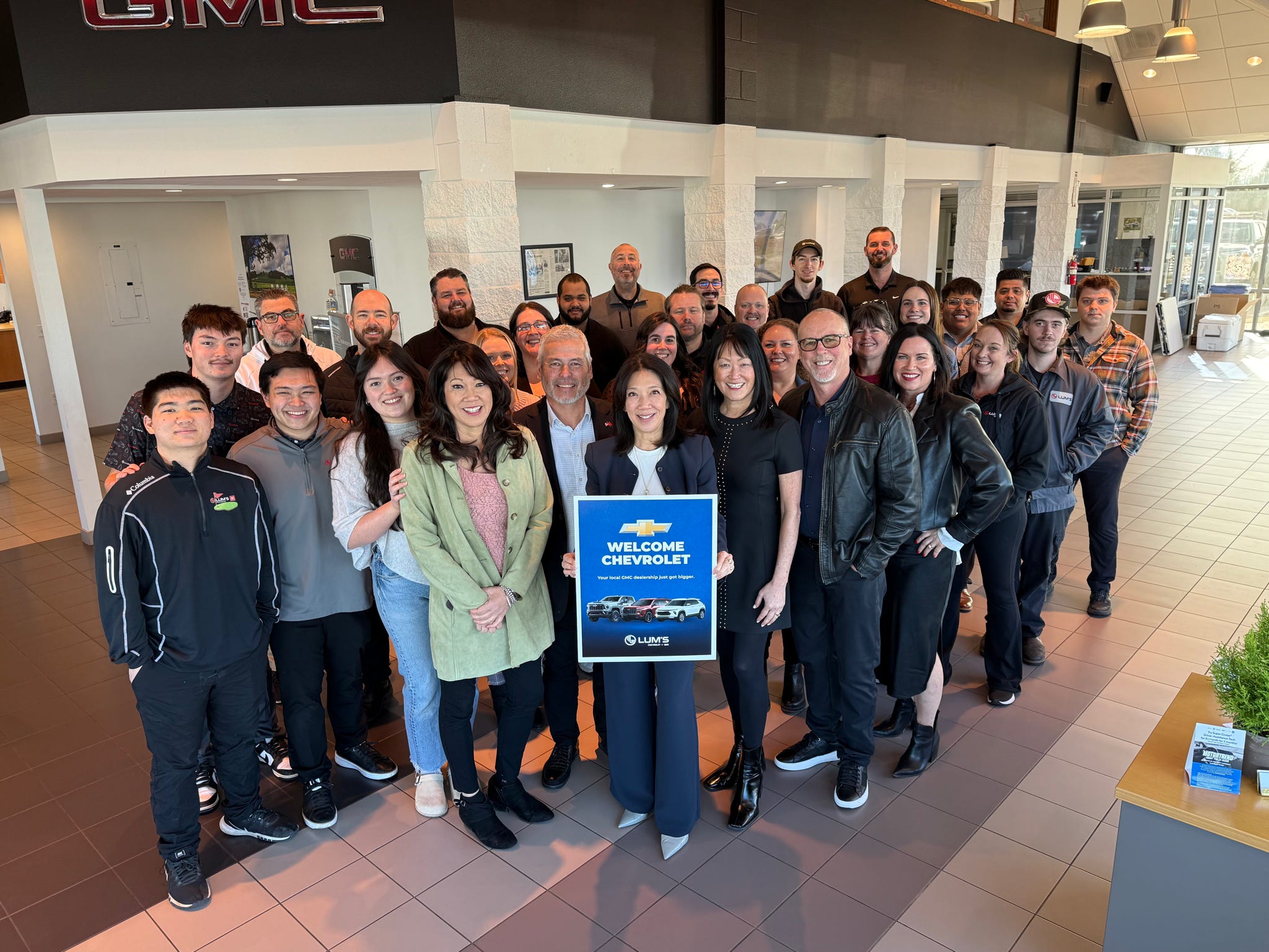 Dealership team photo